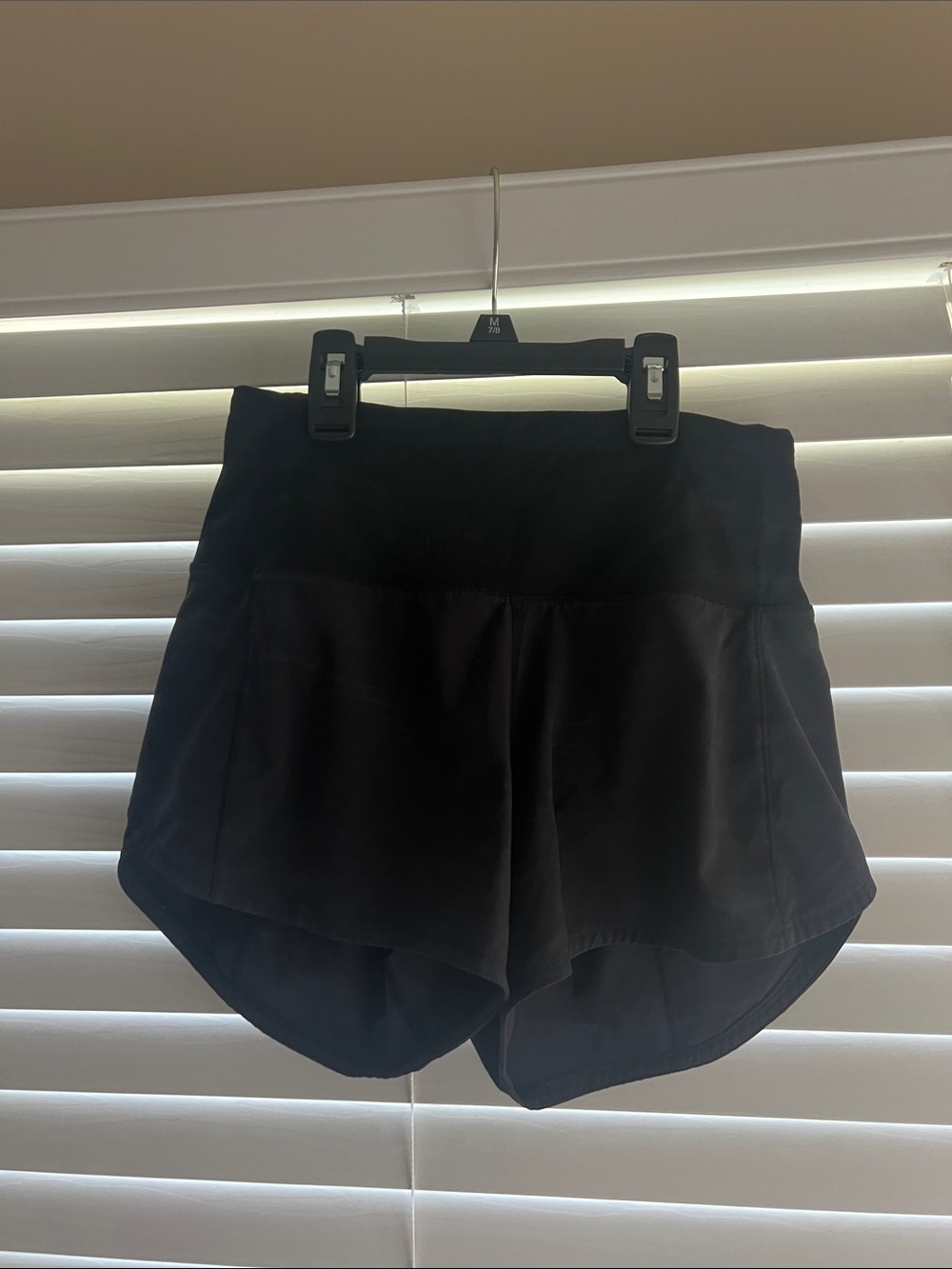 lululemon athletica Black Athletic High-Rise Running Shorts Size 2